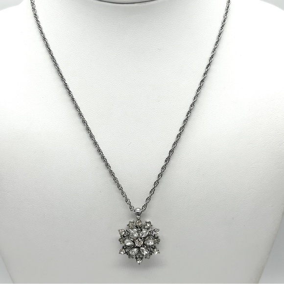 Charter Club Crystal Pendant Necklace - Picture 1 of 4
